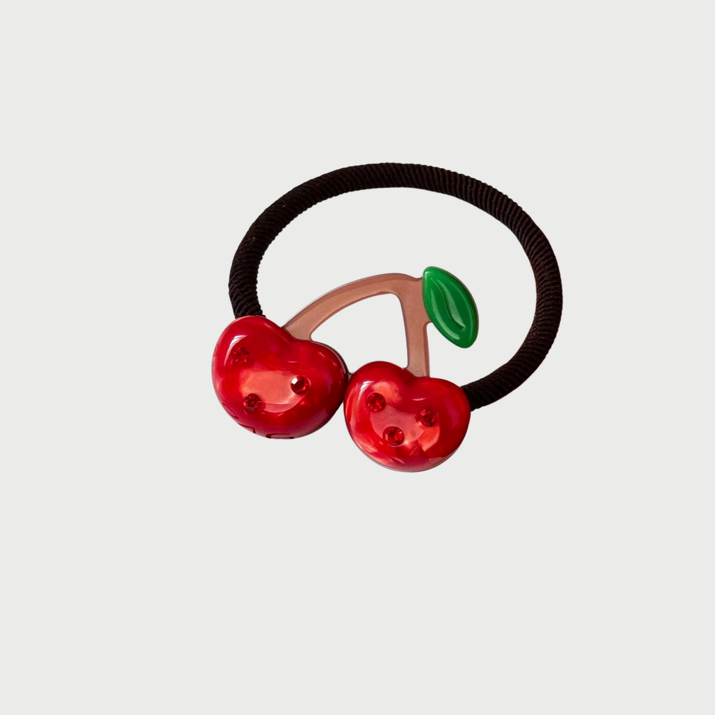 CHERRY HAIR TIE