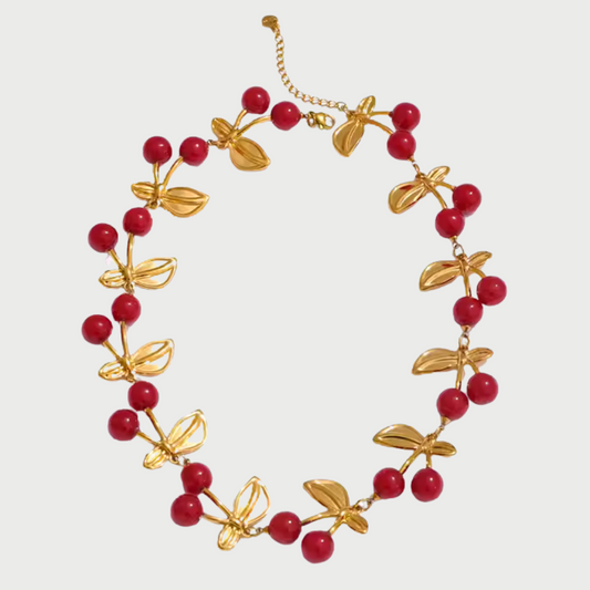 LOADED CHERRY NECKLACE