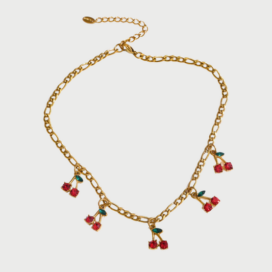 CHERRY CHARM NECKLACE